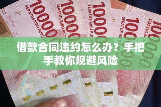 济南借款合同违约怎么办？手把手教你规避风险
