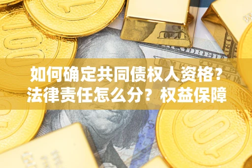 济南如何确定共同债权人资格？法律责任怎么分？权益保障技巧揭秘！