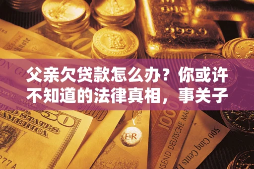济南父亲欠贷款怎么办？你或许不知道的法律真相，事关子女未来
