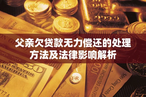 济南父亲欠贷款无力偿还的处理方法及法律影响解析