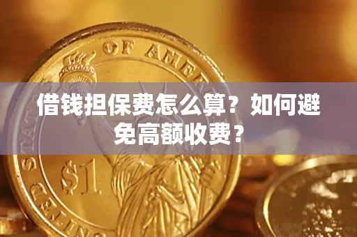 济南借钱担保费怎么算？如何避免高额收费？